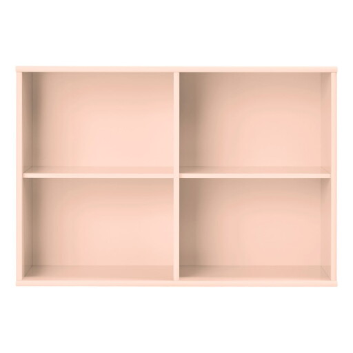 Bibliotecă roz-deschis suspendată 89x61x32,5 cm Mistral – Hammel Furniture