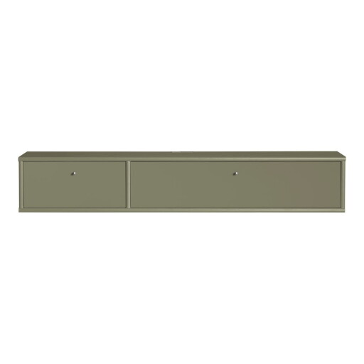 Comodă TV kaki 136x22x32,5 cm Mistral – Hammel Furniture