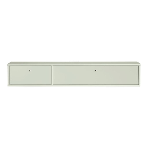 Comodă TV verde-mentă 136x22x32,5 cm Mistral – Hammel Furniture