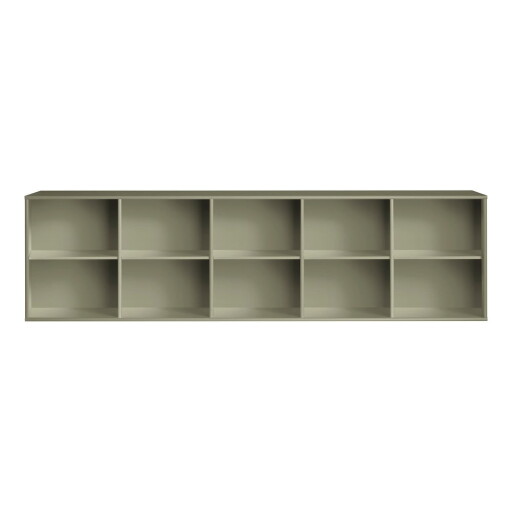 Bibliotecă kaki suspendată 220x61x42 cm Mistral – Hammel Furniture