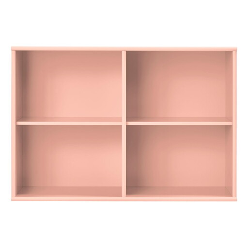 Bibliotecă roz suspendată 89x61x32,5 cm Mistral – Hammel Furniture