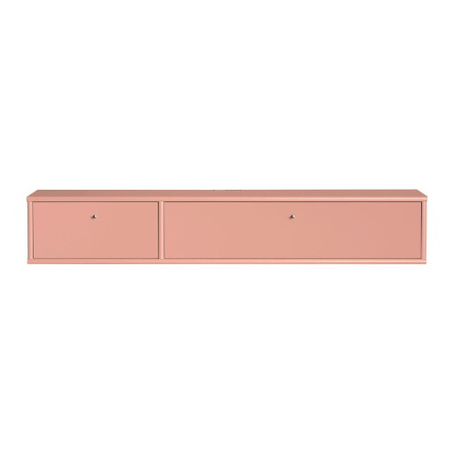 Comodă TV roz 136x22x32,5 cm Mistral – Hammel Furniture