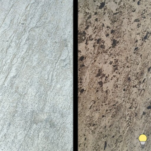 Ardezie Flexibila Translucida SKIN 2mm  - Silver Grey, 280 x 125 cm | Iluminare Ambientala, Interior & Exterior