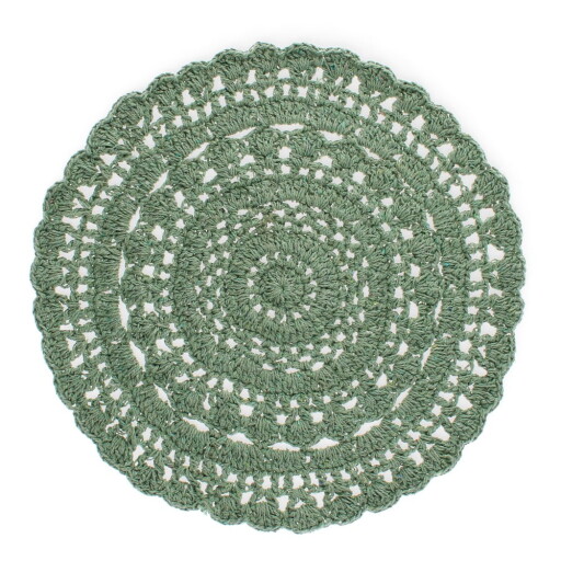 Suport pentru farfurii din amestec de bumbac ø 35 cm Crochet – Rex London