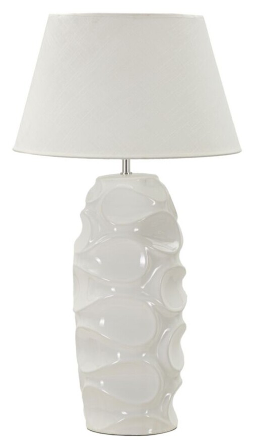 Lampadar Warsaw, Mauro Ferretti, 1 x E27, 40W, 45x83 cm, ceramica/fier, alb