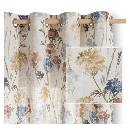 Draperie crem 135x250 cm Flosi – Restilo