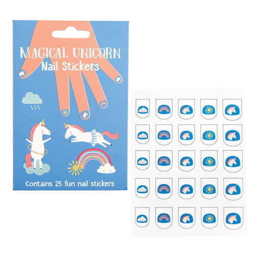 Set creativ Magical Unicorn – Nail stickers – Rex London