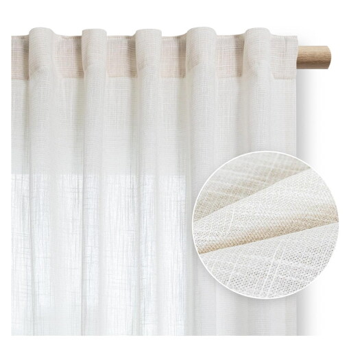 Draperie crem 140x270 cm Valeta – Restilo