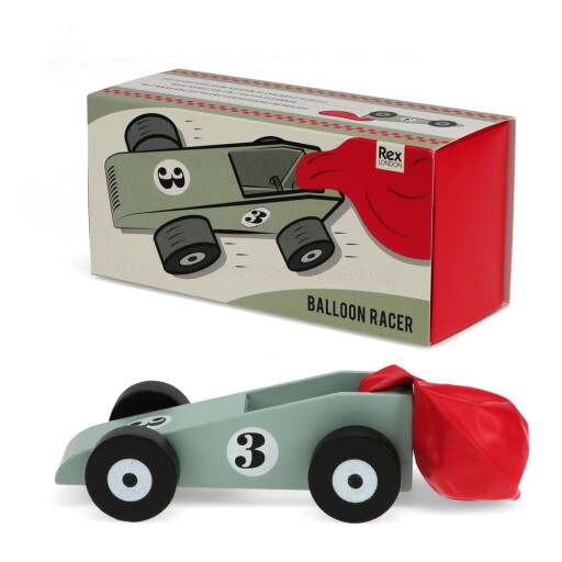 Jucărie interactivă Balloon-powered Racer – Rex London