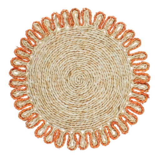 Suport pentru farfurii din coajă de porumb ø 38 cm Corn Husk – Rex London