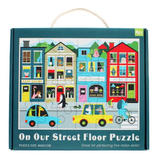 Puzzle (număr de piese 24) On Our Street – Rex London