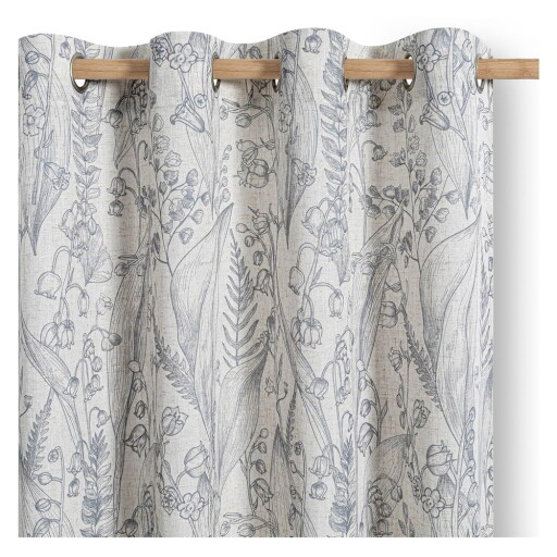 Draperie gri deschis 135x250 cm Selvetia – Restilo