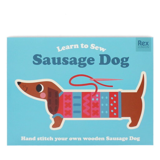 Set de brodat Sunny Sausage Dog – Rex London
