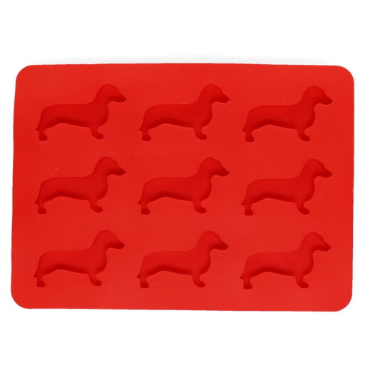 Formă pentru gheață din silicon Sausage Dog – Rex London