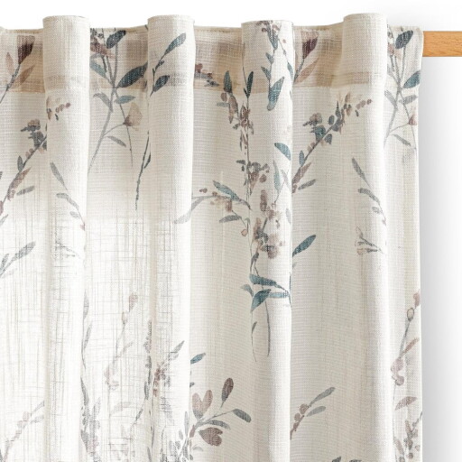 Draperie crem 135x250 cm Ramita – Restilo