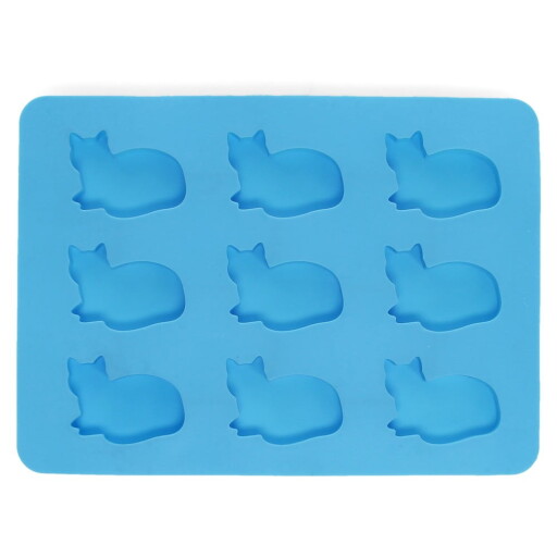 Formă pentru gheață din silicon Kitty Cat – Rex London