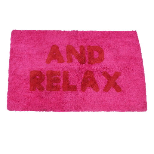 Covoraș de baie roz 50x80 cm And Relax – Rex London