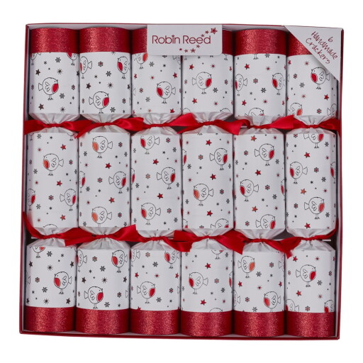 Pocnitori de Crăciun 6 buc. Racing Robin – Robin Reed