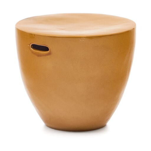 Măsuță de grădină rotundă din ceramică ø 45 cm Mesquida – Kave Home