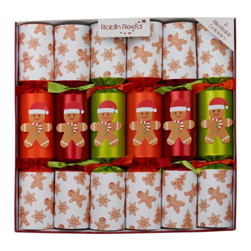 Pocnitori de Crăciun 6 buc. Racing Gingerbread – Robin Reed