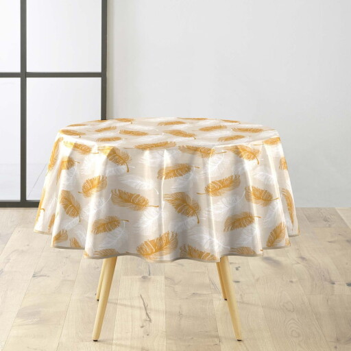 Față de masă lavabilă ø 160 cm Sarina – douceur d'intérieur