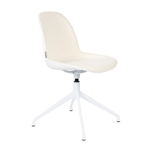 Scaun de dining alb Albert Kuip – Zuiver