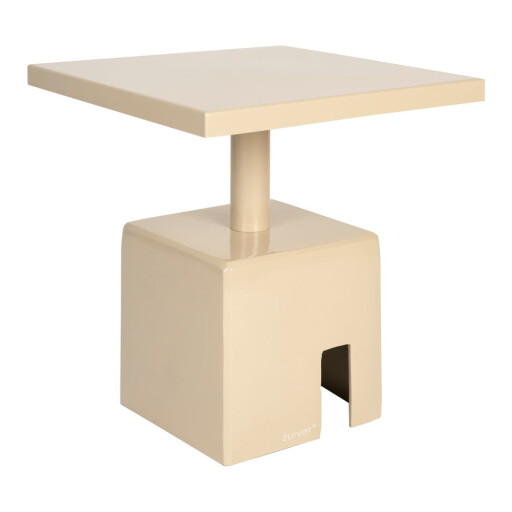 Măsuță auxiliară din metal 40x40 cm Chubby – Zuiver