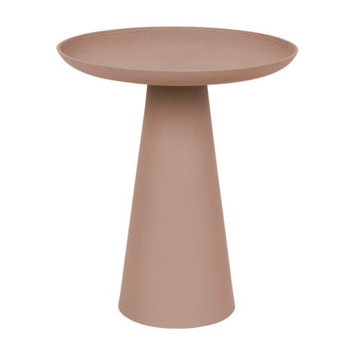 Măsuță auxiliară rotundă din metal ø 39,5 cm Ringar – White Label