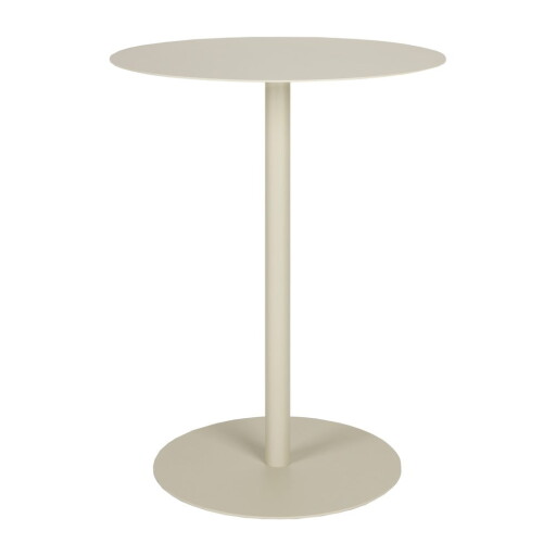 Masă de bar rotundă din oțel ø 57 cm Snow – Zuiver