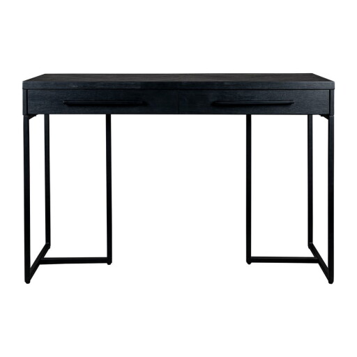 Masă consolă neagră 45x120 cm Class – Dutchbone