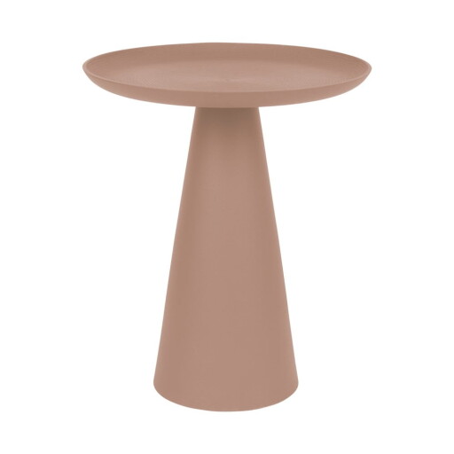 Măsuță auxiliară rotundă din metal ø 34,5 cm Ringar – White Label