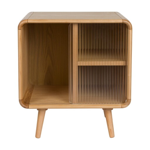 Măsuță auxiliară din lemn masiv 40x50 cm Rise – Zuiver