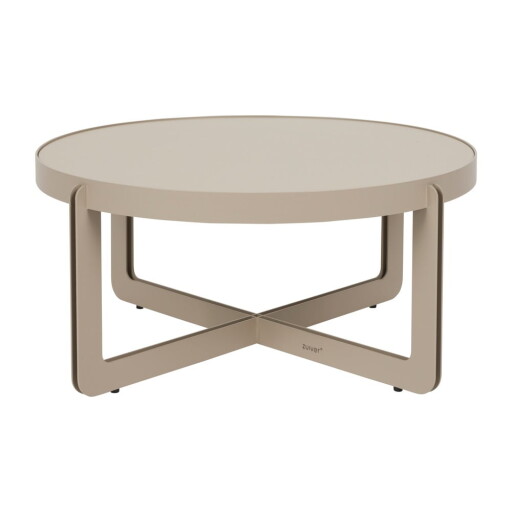 Măsuță de cafea bej rotundă ø 68 cm Centre – Zuiver