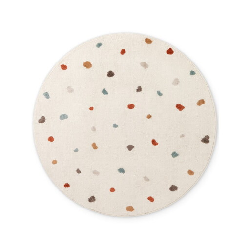 Covor pentru copii crem ø160 cm Funny Dots – Hanse Home