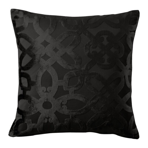 Pernă decorativă din catifea 43x43 cm Lattice Cut – Catherine Lansfield