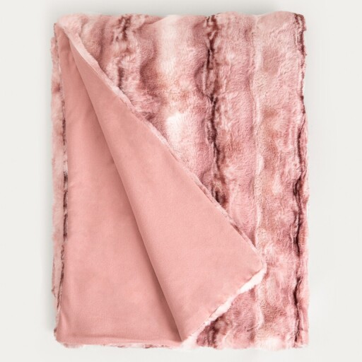 Patura Perth, Homla, 150x200 cm, poliester, roz