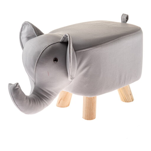 Scaun de copii gri deschis Elephant – Dakls