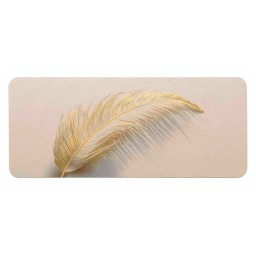 Covoraș de baie maro deschis 50x120 cm Angelica – douceur d'intérieur