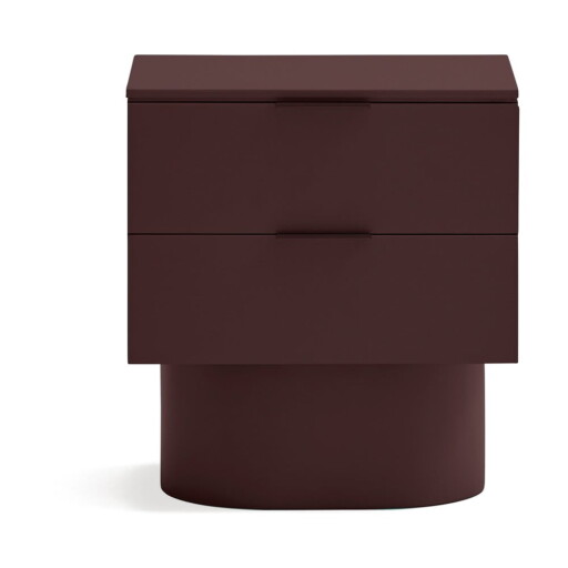 Noptieră burgundy Totem – Teulat