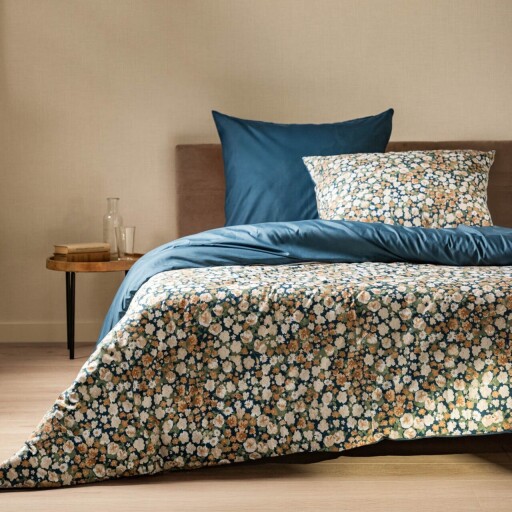 Lenjerie de pat King Size, Allison, Homla, 3 piese, 200x220 cm, microfibra din poliester, multicolor