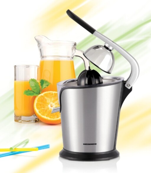 Storcator de citrice Fresh 160, Heinner, 160W, 0.25L, argintiu