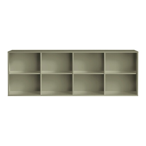 Bibliotecă kaki suspendată 176x61x42 cm Mistral – Hammel Furniture