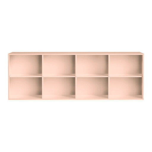 Bibliotecă roz-deschis suspendată 176x61x42 cm Mistral – Hammel Furniture