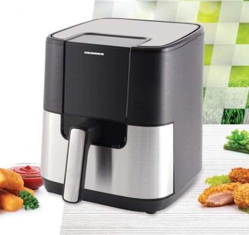 Friteuza Healthyera, Heinner, 1500W, 6L, negru