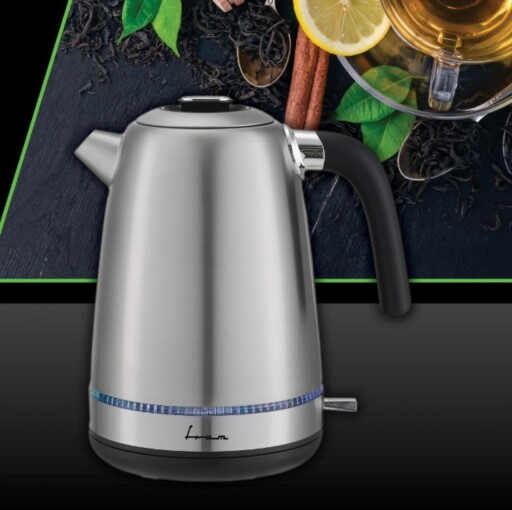 Fierbator electric Fram, 1850-2200W, 1.7L, argintiu