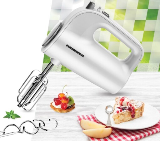 Mixer de mana White Lily, Heinner, 300W, alb