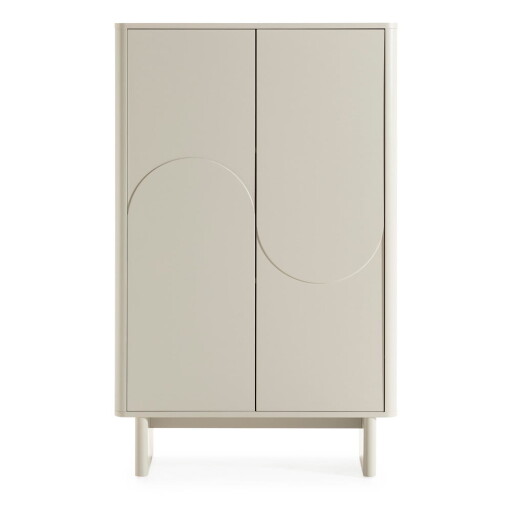 Dulap crem 80x130x40 cm Solei – MOME