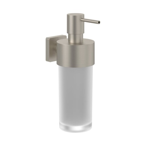 Dozator sapun cu suport de perete Villeroy & Boch Elements Striking nichel periat