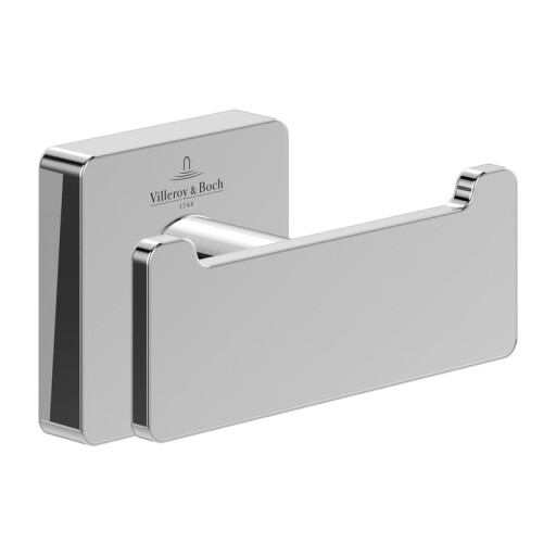 Cuier dublu Villeroy & Boch Elements Striking crom