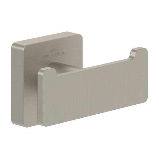 Cuier dublu Villeroy & Boch Elements Striking nichel periat